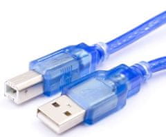 HADEX Kabel USB 2.0 konektor USB A / USB B, 1m