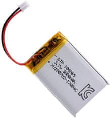 HADEX Akumulátor LiPo 3,7V/3000mAh 104065 /Nabíjecí baterie Li-Pol/