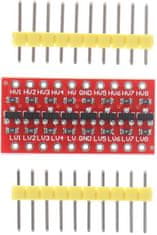 HADEX Převodník log.úrovně IIC/I2C 5V na 3,3V 8 kanálový