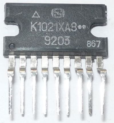 HADEX K1021CHA8, TV vertikál 110° /TDA3654/