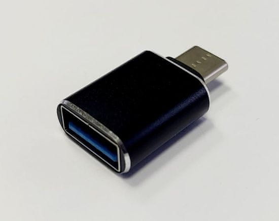 HADEX Redukce USB A - USB-C - černá