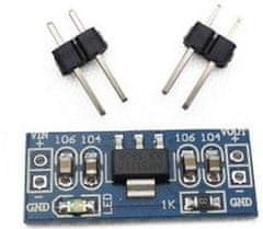 HADEX Napájecí modul, stabilizátor napětí 3,3V s AMS1117