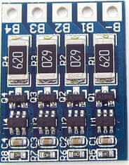 HADEX Balancér pro 4 Li-Ion články 18650, modul HX-JH-001