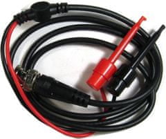 HADEX Měřící kabel BNC-2x měřící háček, délka 1m