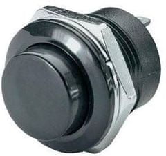 HADEX Tlačítko R13-507 OFF-(ON) 250V/3A do otvoru 16mm černé