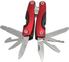 HADEX Multifunkční nůž 9 v 1-nůž,kleště,šroubováky,pilník,otvíráky-menší