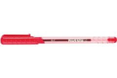 HADEX Pero kuličkové Kores K2 Pen, 0,7 mm, transparentní, trojhranné, červen
