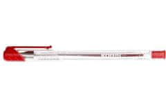 HADEX Pero kuličkové Kores K11 Pen, 1 mm, trojhranné, červené