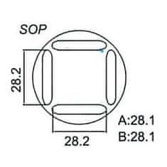 HADEX Nástavec na vyfoukávačku pro SOP 28,2x28,2mm