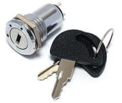 HADEX Přepínač s klíčem OFF-ON-ON 250V/0,5A P-B0961