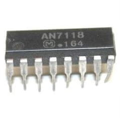 HADEX AN7118 - nf zesilovač 2x0,13W, DIP16