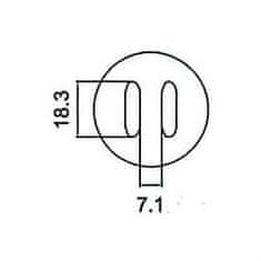 HADEX Nástavec na vyfoukávačku SOJ 7,1x18,3mm