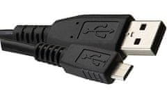 HADEX Kabel USB 2.0 konektor USB-A / USB-Micro, délka 1,8m