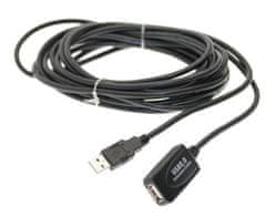 HADEX Kabel USB-A male / USB-A female 2.0, délka 5m, včetně repeateru