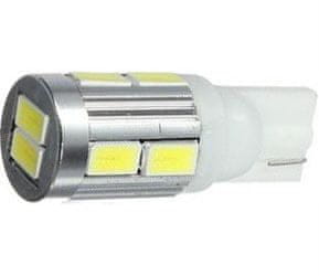 HADEX Žárovka LED T10 12V/4W bílá, 10xSMD5630