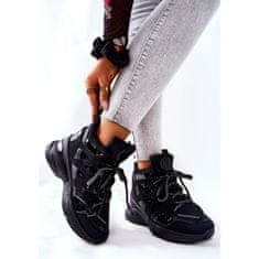 Sportovní boty s podpatky Black velikost 37