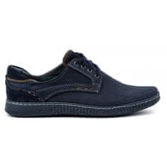 Pánská volnočasová obuv 848 navy blue velikost 45