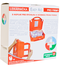 Traiva Lékárnička na zeď Easy Aid s výbavou pro chemický provoz a laboratoře