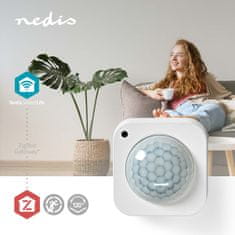 Nedis SmartLife ZigBee 3.0 chytrý PIR snímač pohybu, baterie/USB (ZBSM20WT)