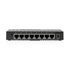 Nedis NSWH8P110BK stolní osmiportový gigabit switch