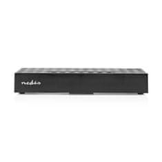 Nedis NSWH8P110BK stolní osmiportový gigabit switch