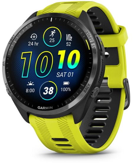 Garmin Forerunner 965, Amp Yellow/Black