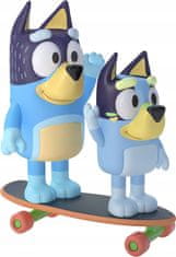 TM Toys Bluey Jízda na skateboardu - sada 2 figurek