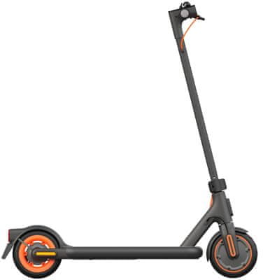 Elektrická koloběžka Xiaomi Electric Scooter 4 Go, skládací, nízká hmotnost skládací hliníková konstrukce vysoký výkon kvalitní materiál rekuperace jízdní energie systém KERS ABS kotoučová brzda velké pneumatiky pohodlná jízda elektrokoběžka výkonný motor dlouhý dojezd KERS rekuperace skládací konstrukce výkonná elektrická koloběžka velké pneumatiky