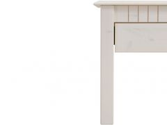 Danish Style Konferenční stolek Linde, 110 cm, bílá