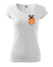 Fenomeno Dámské tričko Pes Velikost: XL, Barva trička: Černé