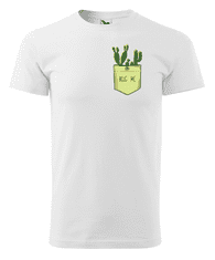 Fenomeno Pánské tričko Kaktus Velikost: M, Barva trička: Černé