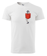 Fenomeno Pánské tričko Pin up Velikost: 4XL, Barva trička: Bílé