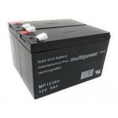 POWERY Olověný akumulátor MP1236H pro UPS APC Smart-UPS SC 1000 - 2U - Powery