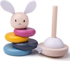 Bigjigs Toys Dřevěná motorická věž Rabbit