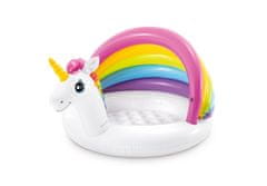 Intex Bazén nafukovací dětský UNICORN pr.127cm, se stříškou