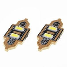 AMIO LED žárovky Standardní Fireboon C5W 2xSMD 5730 12V 31mm