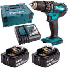 Makita Rázový šroubovák 18V 62Nm 2x3Ah DHP482RFJ