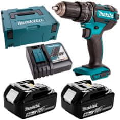 Makita Rázový šroubovák 18V 62Nm 2x5Ah DHP482RTJ