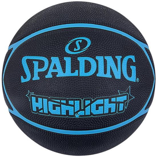 Spalding Míče basketbalové černé 7 84356Z