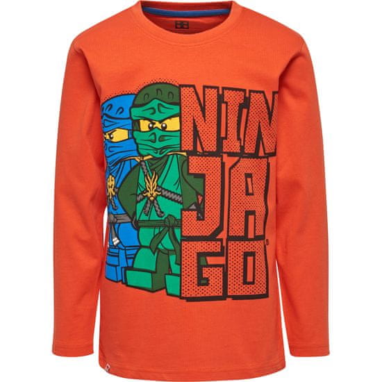 LEGO Wear M-71457 - triko s dl. rukávem Ninjago, červené