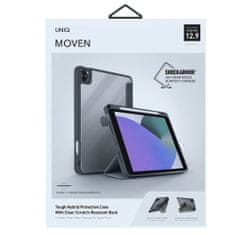 UNIQ UNIQ Moven pouzdro pro iPad Pro 12.9" (2021) Šedá