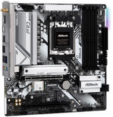 ASRock B650M Pro RS WiFi / AMD B650 / AM5 / 4x DDR5 DIMM / 3x M.2 / HDMI / DP / USB-C / WiFi / mATX