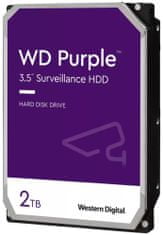 WD PURPLE 2TB / 23PURZ / SATA III / Interní 3,5"/ 256MB