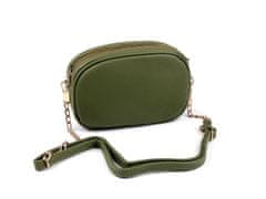 Kraftika 1ks zelená khaki dámská / dívčí kabelka crossbody 13,5x20