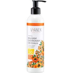 Vianek Ochranný tělový balzám SPF30, Vyživující, Dlouhodobá hydratace pokožky, 300ml