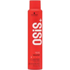 Schwarzkopf OSIS Velvet - Lehký sprej s voskovým efektem, Nelepivé složení Ohebná definice vlasů, opakovaně použitelná, 200ml