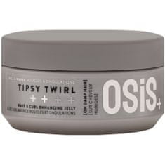 Schwarzkopf OSIS Tipsy Twirl - Zvýrazněte své kudrlinky a vlny s úsměvem, Střední fixace, která zajistí dlouhotrvající výdrž vašich kadeří, 300ml
