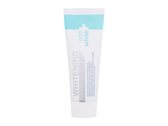 edel+white 75ml whitening + anti-plaque toothpaste