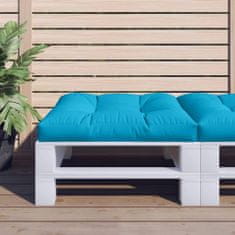 shumee VidaXL Pallet Cushion Blue 70x70x12 cm Látka