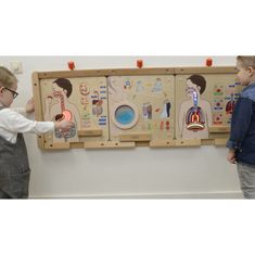 Masterkidz Masterkidz Vzdělávací Tabule Trávicí Systém Montessori